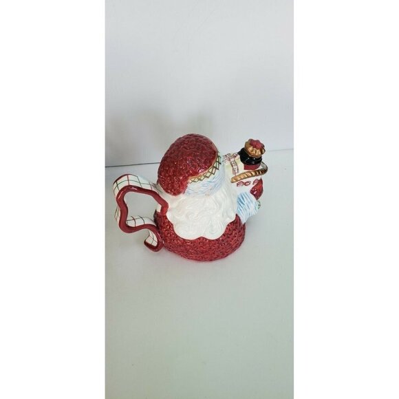 2001 "St. Nicholas" Teapot In Box Santa Claus Avon Christmas Gift Collec… - Picture 2 of 9